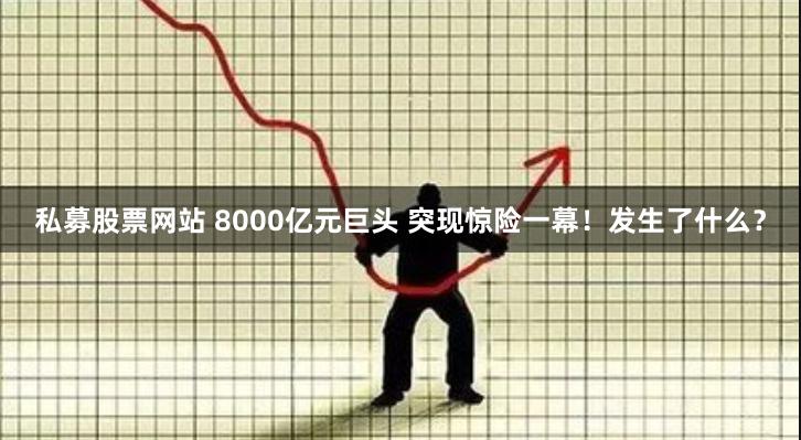 私募股票网站 8000亿元巨头 突现惊险一幕！发生了什么？