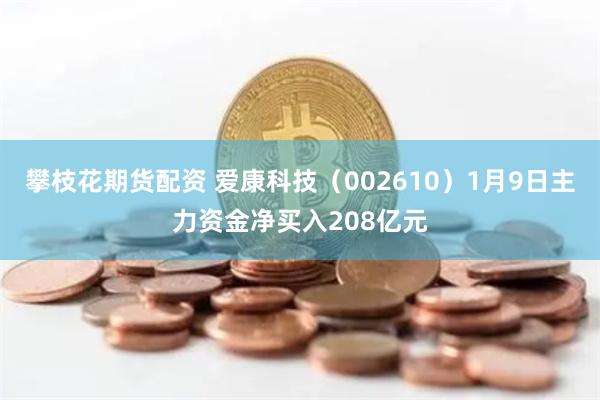 攀枝花期货配资 爱康科技（002610）1月9日主力资金净买入208亿元