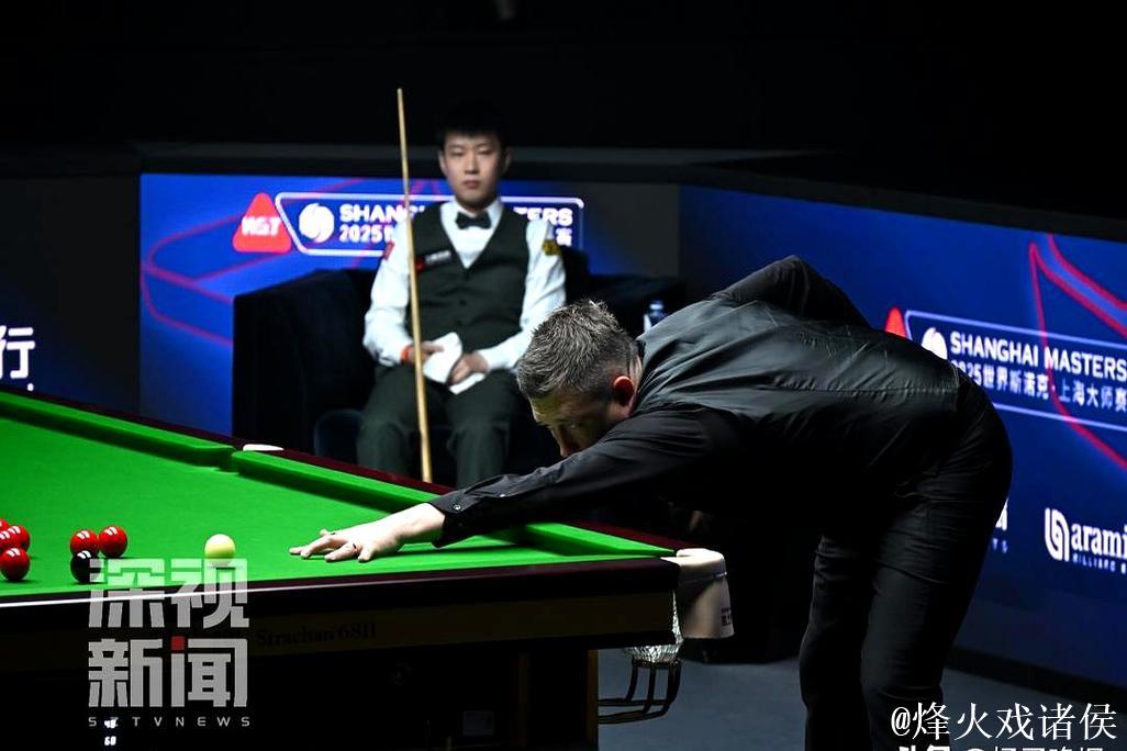 5-4领先后连丢6局！赵心童遗憾无缘上海大师赛决赛